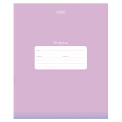 Тетрадь обложка пластик, 18 л., клетка, HATBER, &laquo;PROстиль Для девочек&raquo; (микс в спайке), 090448