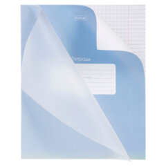 Тетрадь обложка пластик, 18 л., клетка, HATBER, &laquo;PROстиль Универсальная&raquo; (микс в спайке), 090449