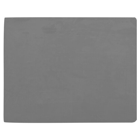 Пластилин скульптурный ТВЕРДЫЙ СЕРЫЙ "Секреты художника", 0,5 кг, BRAUBERG ART, 107484