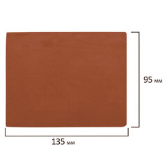 Пластилин скульптурный ЭКСТРА МЯГКИЙ ТЕРРАКОТОВЫЙ &laquo;Секреты художника&raquo;, 0,5 кг, BRAUBERG ART, 107503