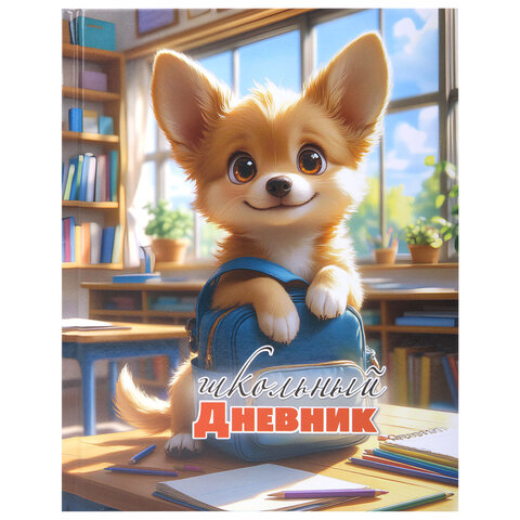 Дневник 1-4 класс 48 л., твердый, ЮНЛАНДИЯ, глянцевая ламинация, с подсказом, "МИКС", 107580