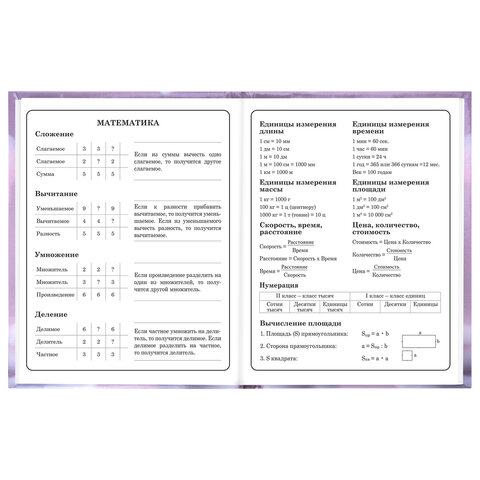 Дневник 1-4 класс 48 л., твердый, BRAUBERG, глянцевая ламинация, с подсказом, "Единорог", 107588