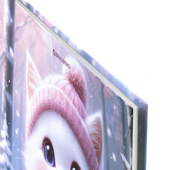Дневник 1-4 класс 48 л., твердый, BRAUBERG, глянцевая ламинация, с подсказом, &laquo;Winter Cat&raquo;, 107589