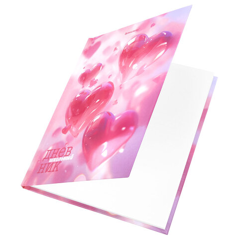 Дневник 1-11 класс 40 л., твердый, BRAUBERG, глянцевая ламинация, МИКС "Универсальный", 107600