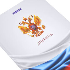 Дневник 1-11 класс 40 л., твердый, BRAUBERG, ламинация, цветная печать, "РОССИЙСКОГО ШКОЛЬНИКА-4", 107629