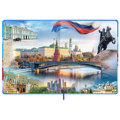 Дневник 1-11 класс 40 л., твердый, BRAUBERG, матовая ламинация, цветная печать, "РОССИЙСКОГО ШКОЛЬНИКА-9", 107630