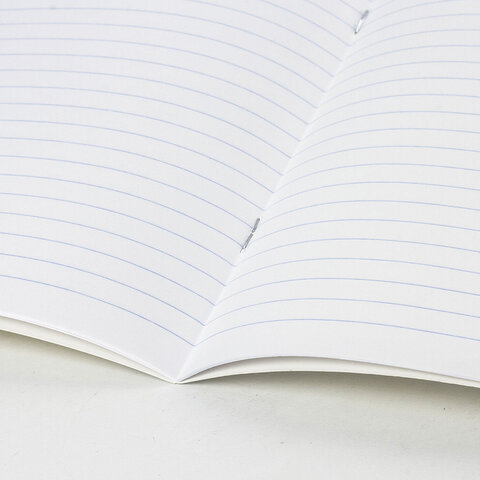 Тетрадь 18 л. BRAUBERG КЛАССИКА, линия, обложка картон, ЧЕРНАЯ, 107782