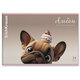 Альбом для рисования А4, 24 л., скоба, обложка картон, ERICH KRAUSE, 203х297 мм, "Frenchie" (микс в спайке), 63446