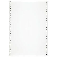 Бумага с неотрывной перфорацией, 210&times;305 мм (12"), 1600 листов, плотность 65 г/<wbr/>м<sup>2</sup>, белизна 98%