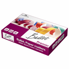 Бумага офисная А4, 80 г/<wbr/>м<sup>2</sup>, 500 л., марка А, BALLET PREMIER, Россия, 160% (CIE)