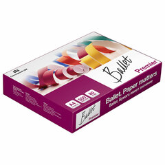 Бумага офисная А4, 80 г/<wbr/>м<sup>2</sup>, 500 л., марка А, BALLET PREMIER, Россия, 160% (CIE)