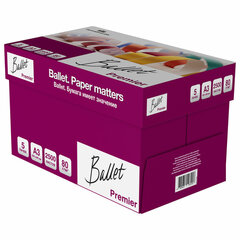 Бумага офисная БОЛЬШОГО ФОРМАТА (297&times;420), А3, 80 г/<wbr/>м<sup>2</sup>, 500 л., марка А, BALLET PREMIER, 160% (CIE)