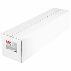 Бумага широкоформатная рулон для плоттера, 841 мм х 175 м х втулка 76 мм, 80 г/<wbr/>м<sup>2</sup>, белизна CIE 146%, BRAUBERG, 110457