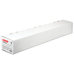 Бумага широкоформатная рулон для плоттера, 1067 мм х 45 м х втулка 50,8 мм, 80 г/<wbr/>м<sup>2</sup>, белизна CIE 146%, BRAUBERG, 110628