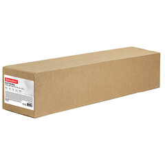 Бумага широкоформатная рулон для плоттера, 841 мм х 150 м х втулка 76 мм, 80 г/<wbr/>м<sup>2</sup>, белизна CIE 146%, BRAUBERG, 110635