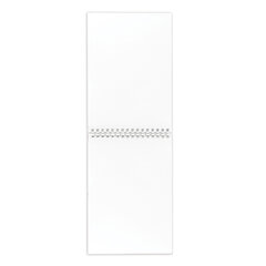 Скетчбук, белая бумага 100 г/<wbr/>м<sup>2</sup>, 145&times;205 мм, 50 л., гребень, жёсткая подложка, BRAUBERG ART DEBUT, 110987