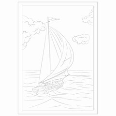 Бумага для акварели С ЭСКИЗОМ А4, 10 л., 200 г/<wbr/>м<sup>2</sup>, 210&times;297 мм, BRAUBERG, 111071