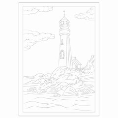 Бумага для акварели С ЭСКИЗОМ А4, 10 л., 200 г/<wbr/>м<sup>2</sup>, 210&times;297 мм, BRAUBERG, 111071