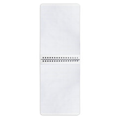 Блокнот А5 146&times;205 мм, 60 л., гребень, перфорация на отрыв, лакированный, BRAUBERG, Синий, 111274