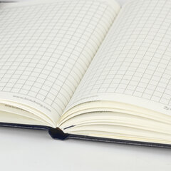 Блокнот МАЛЫЙ (100&times;150 мм) А6, BRAUBERG &laquo;Metropolis&raquo;, балакрон, резинка, клетка, черный, 111589