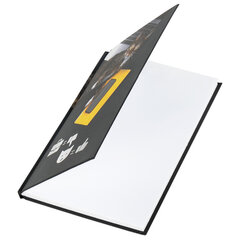 Блокнот А5 (135&times;206 мм), 80 л., твердый, выборочный лак, клетка, STAFF, &laquo;Милый котик&raquo;, 111603