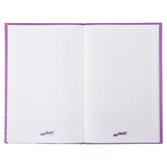 Блокнот А5 134&times;206 мм, 80 л., твердый, клетка, выборочный лак, ЮНЛАНДИЯ, &laquo;Единорог&raquo;, 111616