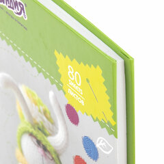 Блокнот МАЛЫЙ ФОРМАТ 110&times;147 мм, А6, 80 л., твердый, клетка, ЮНЛАНДИЯ, &laquo;Умный кролик&raquo;, 111620