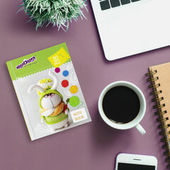 Блокнот МАЛЫЙ ФОРМАТ 110&times;147 мм, А6, 80 л., твердый, клетка, ЮНЛАНДИЯ, &laquo;Умный кролик&raquo;, 111620