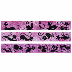 Закладки для книг с магнитом &laquo;ГЛАМУР&raquo;, набор 6 шт., блестки, 25&times;196 мм, ЮНЛАНДИЯ, 111640