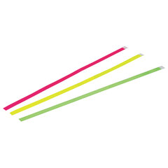 Закладки-ляссе &laquo;НЕОН&raquo; для книг А4 (длина 38 см) ПИФАГОР, клейкий край, 3 ленты, 111646