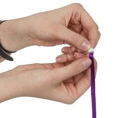 Закладки-ляссе &laquo;РАДУГА&raquo; для книг А5 (длина 28 см) ПИФАГОР, клейкий край, 4 ленты, 111648