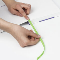 Закладки-ляссе &laquo;ПОЗИТИВ&raquo; для книг А5 (длина 28 см) ПИФАГОР, клейкий край, 4 ленты, 111649