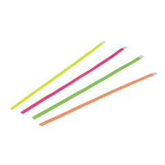 Закладки-ляссе &laquo;ПОЗИТИВ&raquo; для книг А5 (длина 28 см) ПИФАГОР, клейкий край, 4 ленты, 111649