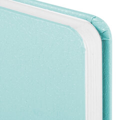 Ежедневник недатированный МАЛЫЙ ФОРМАТ А6 (100&times;150 мм) BRAUBERG &laquo;Profile&raquo;, балакрон, 136 л., мятный, 111692