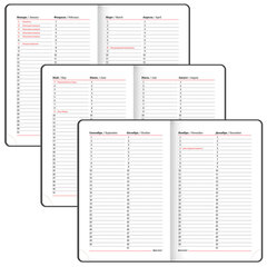 Ежедневник недатированный МАЛЫЙ ФОРМАТ А6 (100&times;150 мм) BRAUBERG &laquo;Profile&raquo;, балакрон, 136 л., мятный, 111692