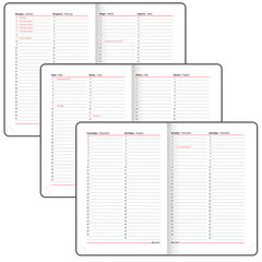 Ежедневник недатированный А5 138&times;213 мм BRAUBERG &laquo;Finest&raquo; под кожу, резинка, 136 л., коричневый, 111870