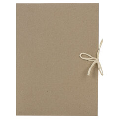 Короб архивный STAFF, А4 (240&times;330 мм), 150 мм, 2 завязки, переплетный картон, до 1400 листов, 111957