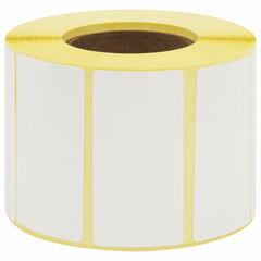 Этикетки термотрансферные, ПОЛУГЛЯНЕЦ, 58&times;30 мм, 900 этикеток в ролике, 111973