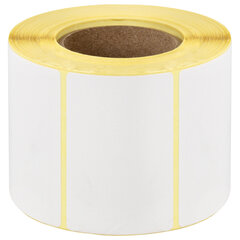 Этикетки термотрансферные, ПОЛУГЛЯНЕЦ, 58&times;40 мм, 700 этикеток в ролике, 111974