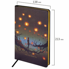Ежедневник недатированный А5 (138&times;213 мм), BRAUBERG VISTA, под кожу, гибкий, 136 л., &laquo;Dreamcatcher&raquo;, 111996