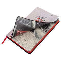 Ежедневник недатированный А5 (138&times;213 мм), BRAUBERG VISTA, под кожу, гибкий, 136 л., &laquo;Good old England&raquo;, 112010