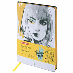 Блокнот А5 (143&times;210 мм), BRAUBERG VISTA &laquo;Fashion Style&raquo;, под кожу, гибкий, 80 л., 112067