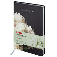 Изображение товара Блокнот А5 BRAUBERG VISTA Bloom с фольгой 80 листов эко-кожа твердая обложка