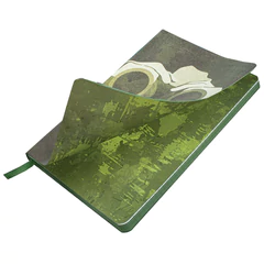 Блокнот А5 (143&times;210 мм), BRAUBERG VISTA &laquo;Commando&raquo;, под кожу, гибкий, 80 л., 112081