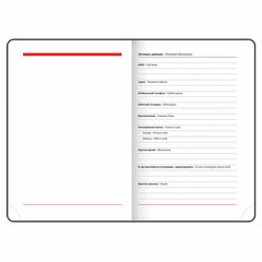 Ежедневник недатированный B6 (127&times;186 мм), BRAUBERG VISTA, под кожу, гибкий, срез фольга, 136 л., &laquo;Van Gogh&raquo;, 112102