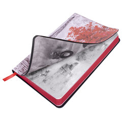 Ежедневник недатированный B6 (127&times;186 мм), BRAUBERG VISTA, под кожу, гибкий, 136 л., &laquo;Paris&raquo;, 112106