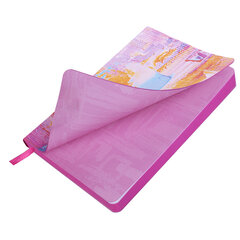 Ежедневник недатированный B6 (127&times;186 мм), BRAUBERG VISTA, под кожу, гибкий, 136 л., &laquo;Blur&raquo;, 112116