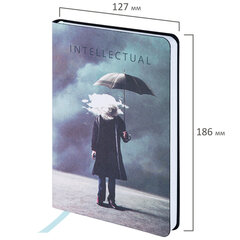 Ежедневник недатированный B6 (127&times;186 мм), BRAUBERG VISTA, под кожу, гибкий, 136 л., &laquo;Spirit&raquo;, 112117