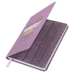 Ежедневник недатированный B6 (127&times;186 мм), BRAUBERG VISTA, под кожу, твердый, срез фольга, 136 л., &laquo;For you&raquo;, 112118