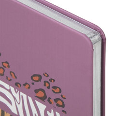 Ежедневник недатированный B6 (127&times;186 мм), BRAUBERG VISTA, под кожу, твердый, срез фольга, 136 л., &laquo;For you&raquo;, 112118